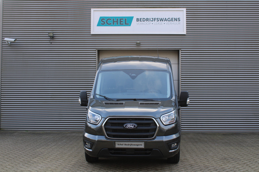 Ford Transit 350 2.0 TDCI L2H2 Limited 165pk - 2x Schuifdeur - Adaptive Cruise - Xenon - Navi - Blind Spot - 360 camera - Rijklaar