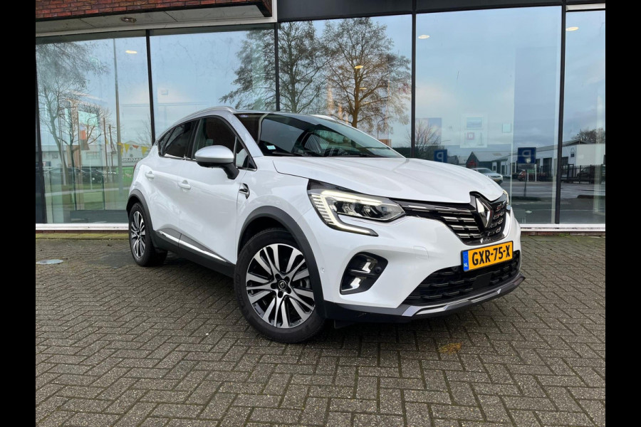 Renault Captur 1.6 E-Tech Plug-in Hybrid 160 Initiale Paris - Navi Groot - Leder - Trekhaak electrisch