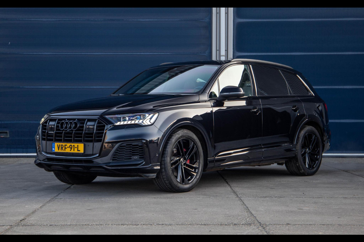 Audi Q7 S-Line Grijs kenteken 3X S-LINE / 360 CAMERA / ADAPTIVE CRUISE CONTROLE / BLACK LINE