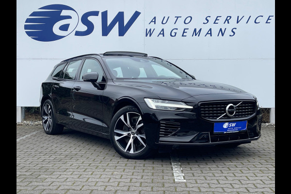 Volvo V60 2.0 T6 Recharge AWD R-Design | Pano | Trekhaak | Pilot Assist | Leder | LED | DAB+