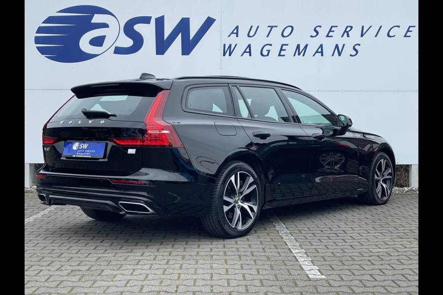 Volvo V60 2.0 T6 Recharge AWD R-Design | Pano | Trekhaak | Pilot Assist | Leder | LED | DAB+