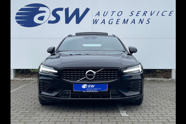 Volvo V60 2.0 T6 Recharge AWD R-Design | Pano | Trekhaak | Pilot Assist | Leder | LED | DAB+