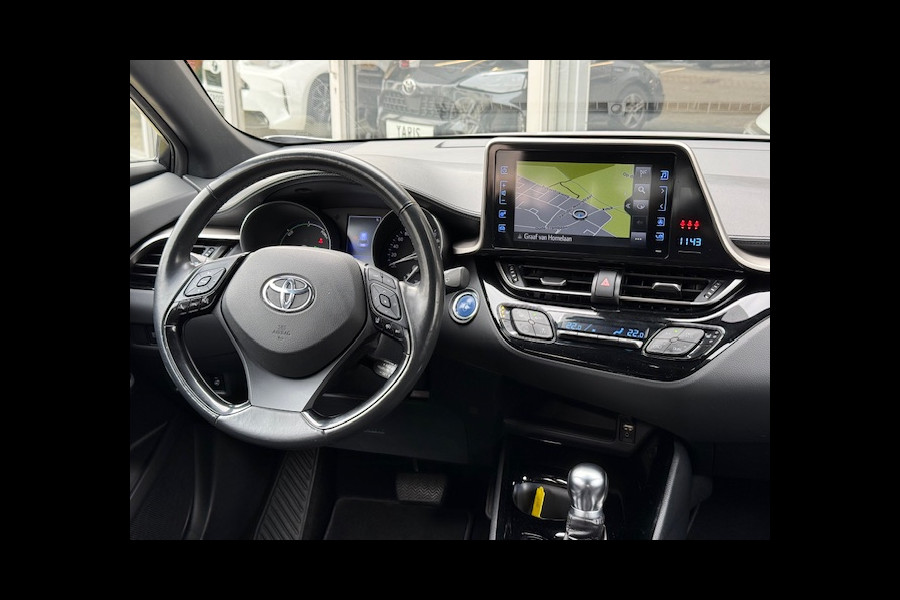 Toyota C-HR 1.8 Hybrid Style | Dodehoekherkenning, Parkeersensoren, Navigatie, Stoel + Stuurverwarming, Keyless, 18 inch