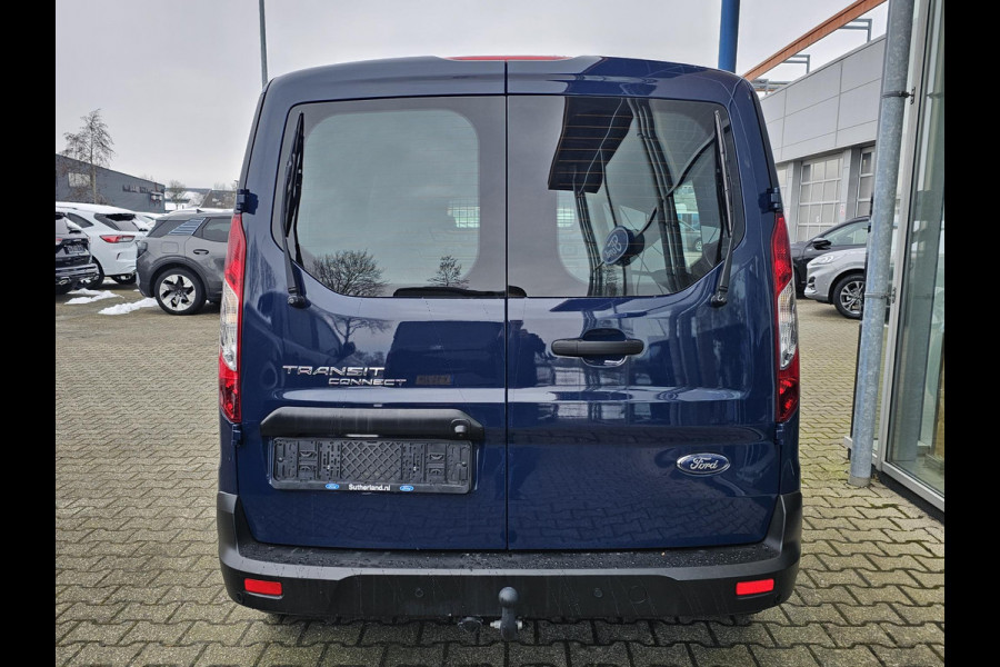 Ford Transit Connect 1.5 EcoBlue L1 Trend | 100pk Automaat | Scherm met Carplay/Android Auto | Trekhaak | Achteruitrijcamera | Ruiten achter + wis/was