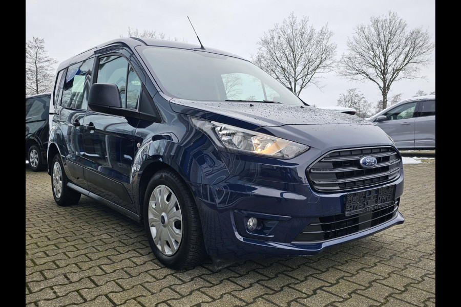 Ford Transit Connect 1.5 EcoBlue L1 Trend | 100pk Automaat | Scherm met Carplay/Android Auto | Trekhaak | Achteruitrijcamera | Ruiten achter + wis/was