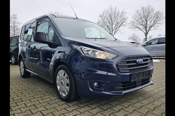 Ford Transit Connect 1.5 EcoBlue L1 Trend | 100pk Automaat | Scherm met Carplay/Android Auto | Trekhaak | Achteruitrijcamera | Ruiten achter + wis/was