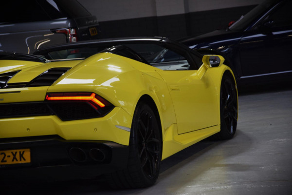 Lamborghini Huracan Spyder 5.2 V10 LP580-2 *Giallo Tenerife* Navi|Dealer onderhouden!!|BTW|Lift