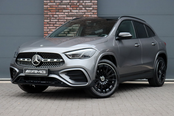 Mercedes-Benz GLA 250 e Premium+ AMG Line Aut8 | Facelift | Panoramadak | Distronic | Memory | Burmester | Keyless Go | Multibeam LED | Verwarmd Stuurwiel | Augmented Reality | Zitcomfortpakket |