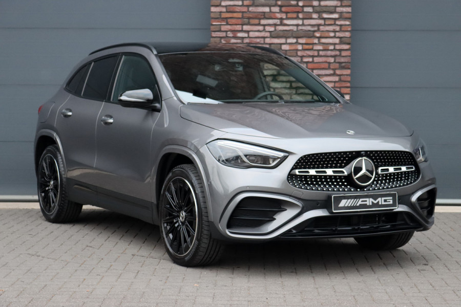 Mercedes-Benz GLA 250 e Premium+ AMG Line Aut8 | Facelift | Panoramadak | Distronic | Memory | Burmester | Keyless Go | Multibeam LED | Verwarmd Stuurwiel | Augmented Reality | Zitcomfortpakket |