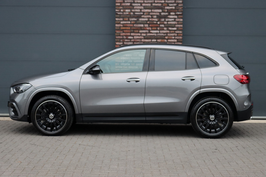 Mercedes-Benz GLA 250 e Premium+ AMG Line Aut8 | Facelift | Panoramadak | Distronic | Memory | Burmester | Keyless Go | Multibeam LED | Verwarmd Stuurwiel | Augmented Reality | Zitcomfortpakket |