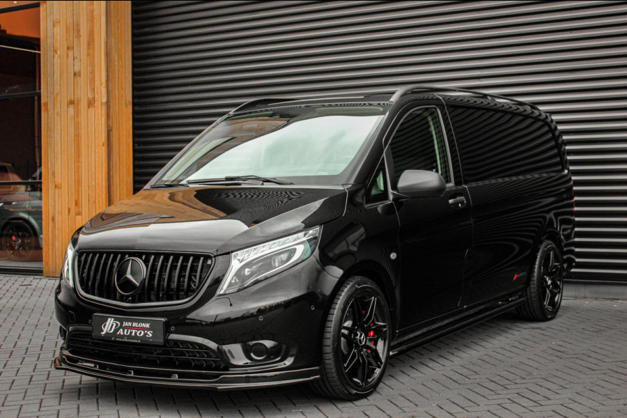 Mercedes-Benz Vito 190PK JB-EDITION FULL BLACK / AMG / SPOILER / VERLAGINGSVEREN / NAVIGATIE / CLIMATE CONTROL / TREKHAAK / CRUISE