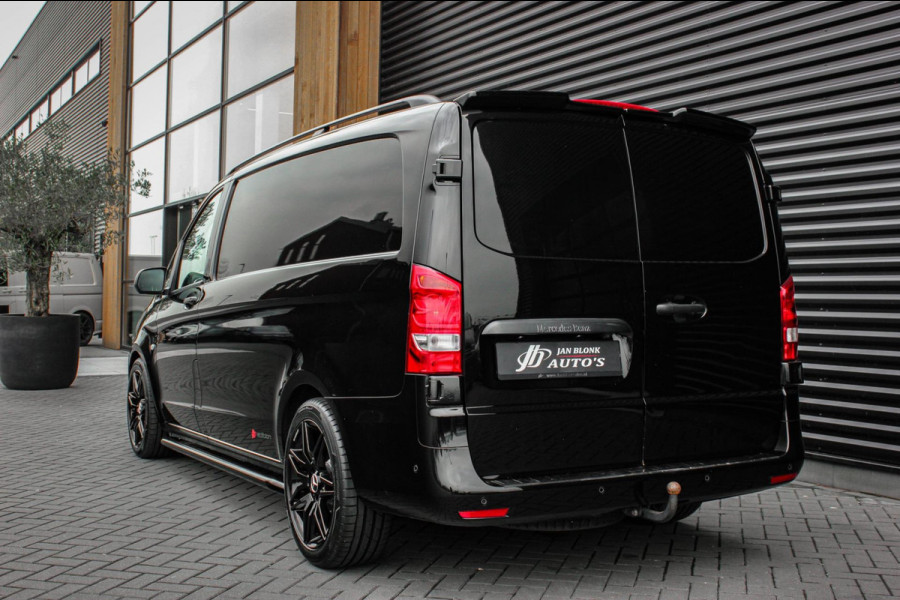 Mercedes-Benz Vito 190PK JB-EDITION FULL BLACK / AMG / SPOILER / VERLAGINGSVEREN / NAVIGATIE / CLIMATE CONTROL / TREKHAAK / CRUISE