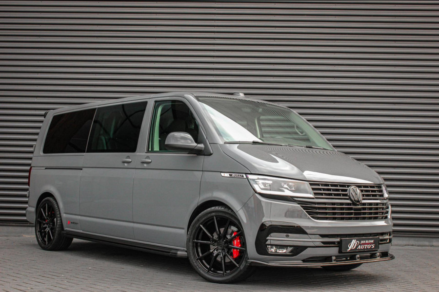 Volkswagen Transporter 2.0 TDI L2H1 150PK BULLI PURE GREY / JB- EDITION / 2X SCHUIFDEUR / VERLAGINGSVEREN / DUBBEL CABINE / FULL