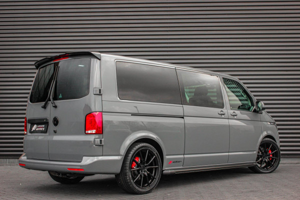 Volkswagen Transporter 2.0 TDI L2H1 150PK BULLI PURE GREY / JB- EDITION / 2X SCHUIFDEUR / VERLAGINGSVEREN / DUBBEL CABINE / FULL