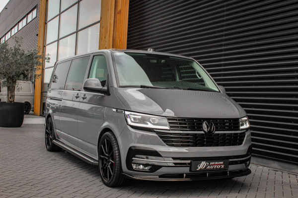 Volkswagen Transporter 2.0 TDI L2H1 150PK BULLI PURE GREY / JB- EDITION / 2X SCHUIFDEUR / VERLAGINGSVEREN / DUBBEL CABINE / FULL