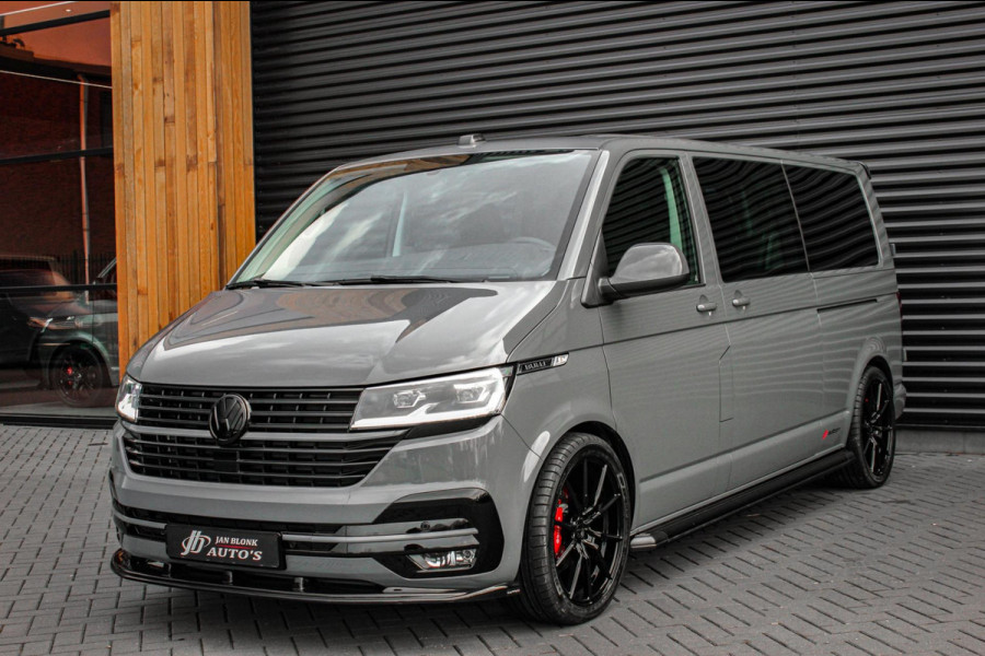 Volkswagen Transporter 2.0 TDI L2H1 150PK BULLI PURE GREY / JB- EDITION / 2X SCHUIFDEUR / VERLAGINGSVEREN / DUBBEL CABINE / FULL