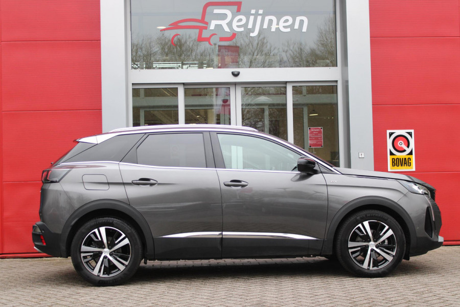 Peugeot 3008 1.2 Hybrid 136PK GT | NAVIGATIE | APPLE CARPLAY/ANDROID AUTO | 360° CAMERA | FULL LED KOPLAMPEN | KEYLESS ENTRY/START | DODEHOEK DETECTIE | CLIMATE CONTROL | DAB+ RADIO | ADAPTIVE CRUISE CONTROL |