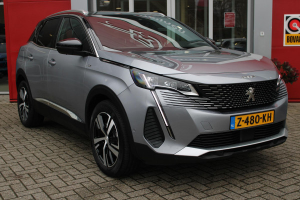 Peugeot 3008 1.2 Hybrid 136PK GT | NAVIGATIE | APPLE CARPLAY/ANDROID AUTO | 360° CAMERA | FULL LED KOPLAMPEN | KEYLESS ENTRY/START | DODEHOEK DETECTIE | CLIMATE CONTROL | DAB+ RADIO | ADAPTIVE CRUISE CONTROL |