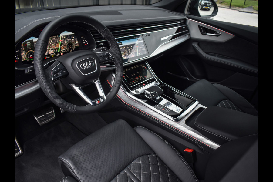 Audi Q8 60 TFSI e Competition | PANORAMADAK | 4 WIEL BESTURING | 4 JR FABRIEKSGARANTIE | MASSAGESTEOLEN | STOEL- VERWARMING EN VENTILATI