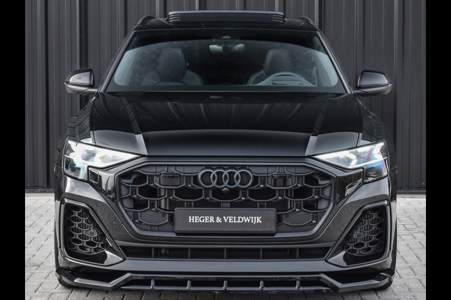 Audi Q8 60 TFSI e Competition | PANORAMADAK | 4 WIEL BESTURING | 4 JR FABRIEKSGARANTIE | MASSAGESTEOLEN | STOEL- VERWARMING EN VENTILATI