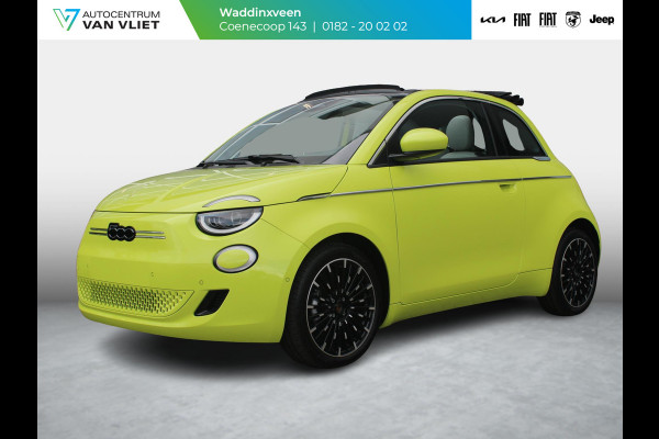 Fiat 500E La Prima Cabrio 42 kWh | Pack Tech | Pack La Prima | Pack Comfort | Italian Upgrade Actie