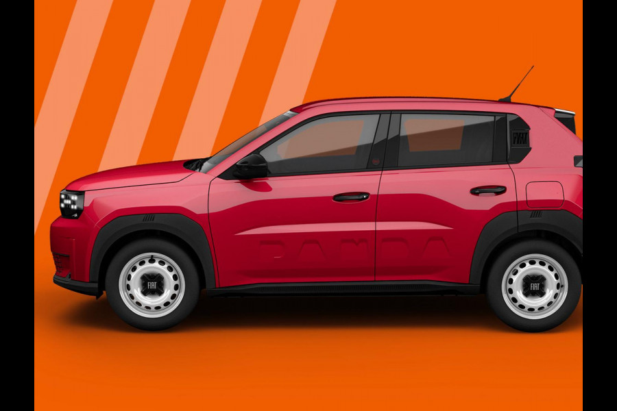 Fiat Grande Panda Red 44 kWh | Airco | Cruise | Apple Carplay | 16" | PDC | Private Lease € 365,-*