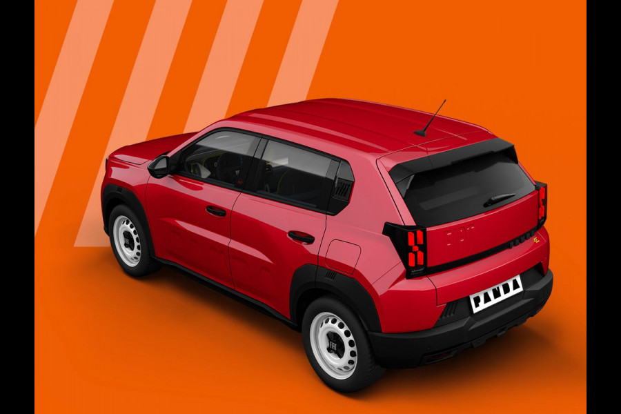 Fiat Grande Panda Red 44 kWh | Airco | Cruise | Apple Carplay | 16" | PDC | Private Lease € 365,-*