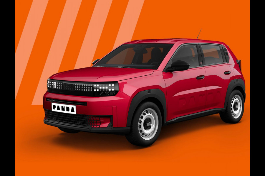 Fiat Grande Panda Red 44 kWh | Airco | Cruise | Apple Carplay | 16" | PDC | Private Lease € 365,-*