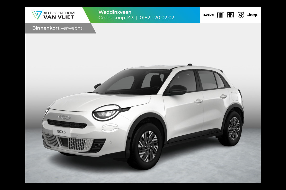 Fiat 600 1.2 Hybrid 100 Urban | Automaat | PDC | Cruise | Airco | Apple Carplay