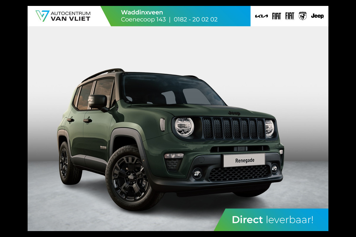 Jeep Renegade 1.5T e-Hybrid The North Star | Winter Pack | Tech Pack North Star | Navi | Uit voorraad leverbaar !