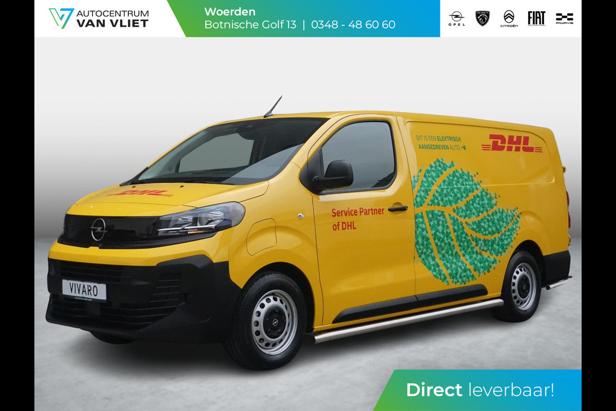 Opel Vivaro Electric L3 50 kWh | inclusief complete DHL subcontractor inrichting | rijklaarprijs