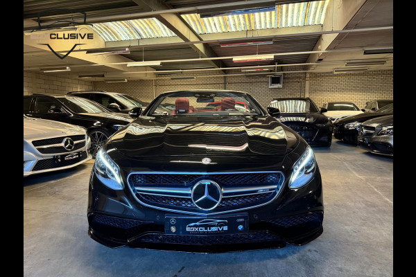 Mercedes-Benz S-Klasse Cabrio AMG 63 4Matic Nightvision/Luchtvering/Headup/Burmester/Stoelkoeling/Verwarming