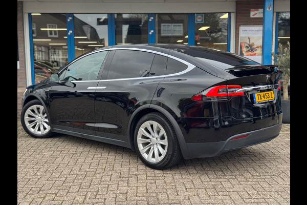 Tesla Model X 75D Base 7p. 2018 Zwart AUT NAP BTW 1e Eig!