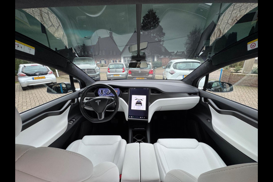 Tesla Model X 75D Base 7p. 2018 Zwart AUT NAP BTW 1e Eig!