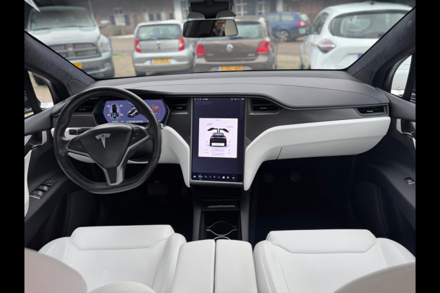 Tesla Model X 75D Base 7p. 2018 Zwart AUT NAP BTW 1e Eig!