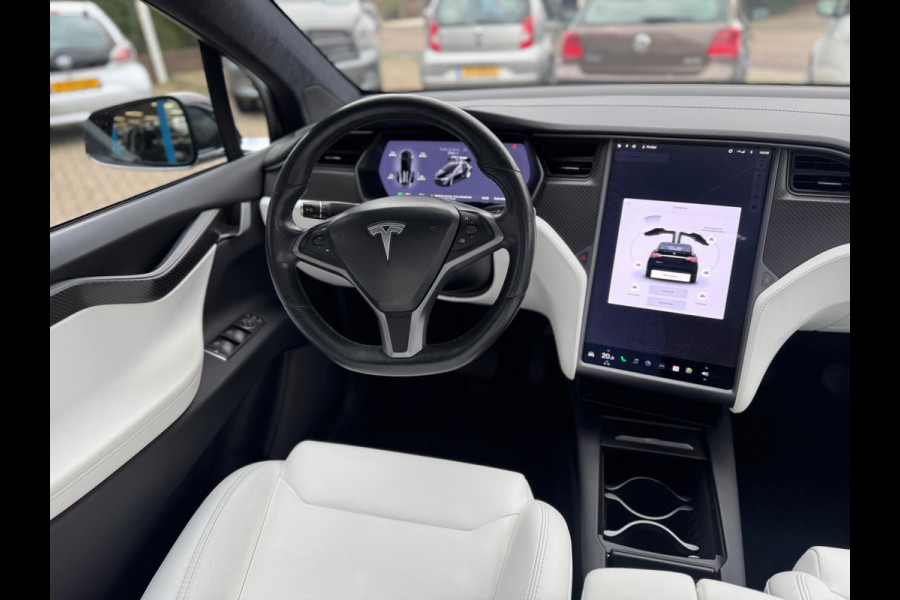 Tesla Model X 75D Base 7p. 2018 Zwart AUT NAP BTW 1e Eig!