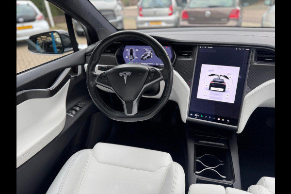 Tesla Model X 75D Base 7p. 2018 Zwart AUT NAP BTW 1e Eig!