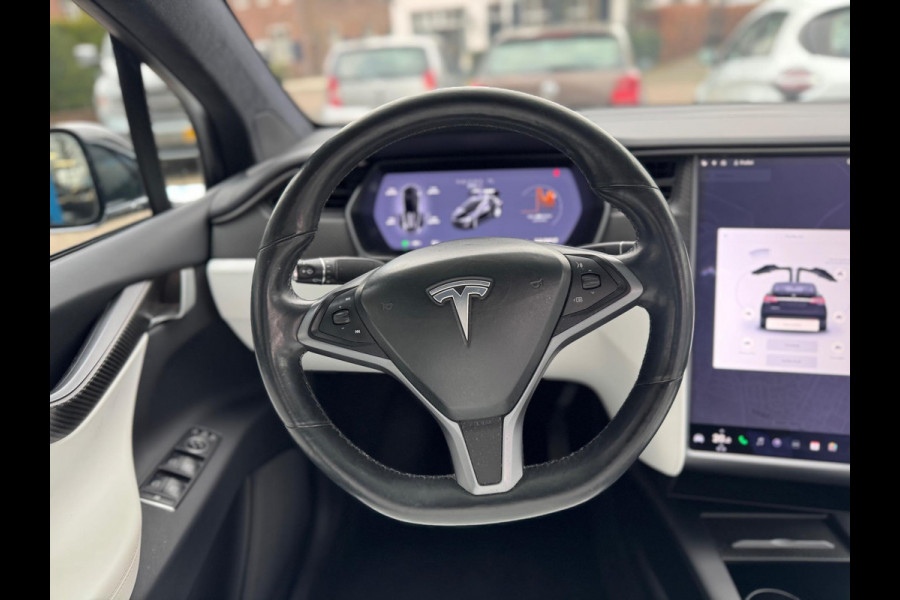 Tesla Model X 75D Base 7p. 2018 Zwart AUT NAP BTW 1e Eig!