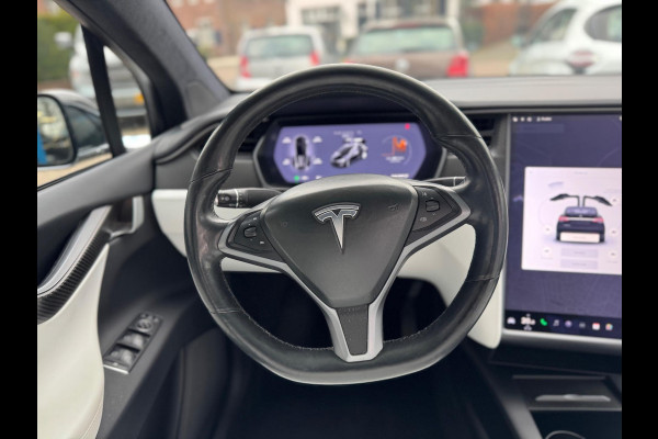 Tesla Model X 75D Base 7p. 2018 Zwart AUT NAP BTW 1e Eig!