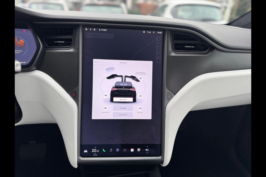 Tesla Model X 75D Base 7p. 2018 Zwart AUT NAP BTW 1e Eig!