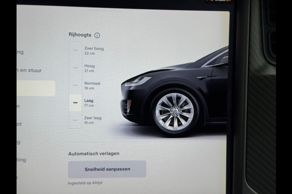 Tesla Model X 75D Base 7p. 2018 Zwart AUT NAP BTW 1e Eig!