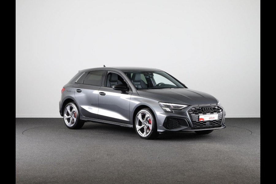 Audi A3 Sportback 45 TFSI e S edition Competition 245 pk S-tronic | Navigatie | Parkeersensoren achter | Lederen bekleding | LED koplampen | S-Line |