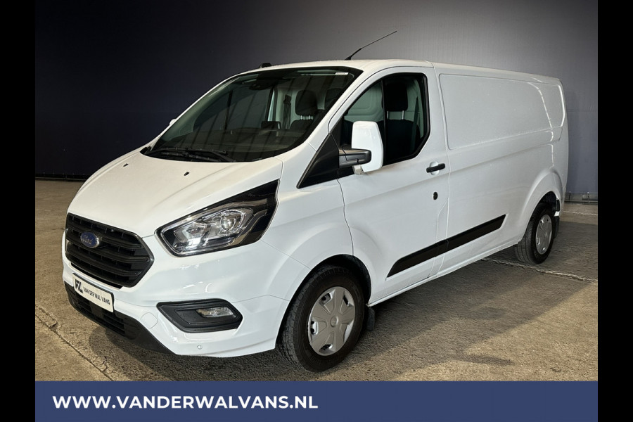 Ford Transit Custom 2.0 TDCI L2H1 Euro6 Airco | Camera | Navigatie | LED | Apple Carplay | Cruisecontrol Parkeersensoren, Verwarmde voorruit, Stoelverwarming, Bijrijdersbank, 2800kg trekvermogen