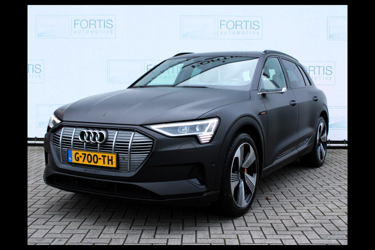 Audi e-tron e-tron 55 quattro advanced 95 kWh NL AUTO | WRAP| B&O Audio | PANODAK | 360 CAMERA | SOH 90.3%!