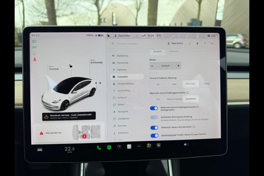 Tesla Model 3 Standard RWD Plus 60 kWh AUTOPILOT| STOELVERWARMING | RIJKLAAPRIJS INCL. 12 MAANDEN BOVAG GARANTIE |