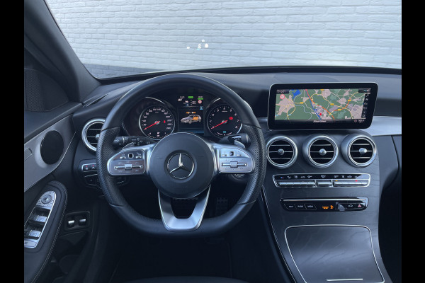 Mercedes-Benz C-Klasse Estate 300 e Business Solution AMG | Trekhaak | Leder | ACC | HUD | MultiBeam LED | Keyless | 18 inch