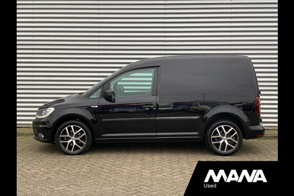 Volkswagen Caddy 2.0TDI L1H1 102pk Automaat LED Airco ACC Sensoren CarPlay Navi Armsteun Leder LMV Verwarmde-Spiegel/Voorruit 12V