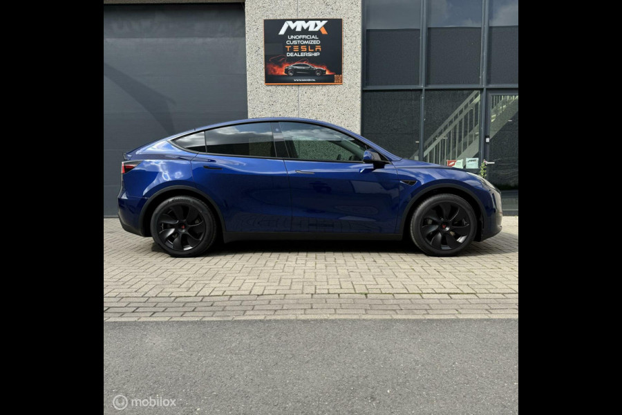 Tesla Model Y Long Range RWD BLAUW MiG MMX PACK TREKHAAK