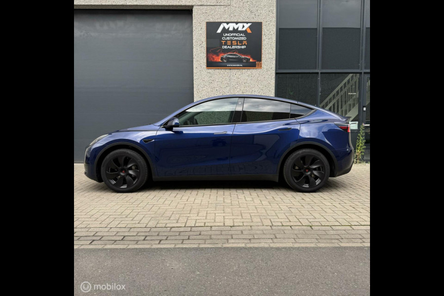 Tesla Model Y Long Range RWD BLAUW MiG MMX PACK TREKHAAK