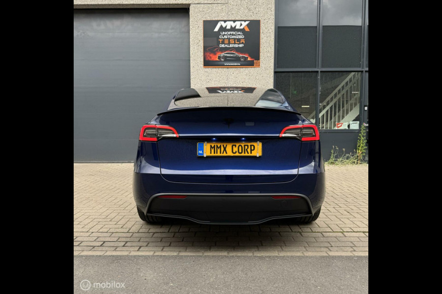 Tesla Model Y Long Range RWD BLAUW MiG MMX PACK TREKHAAK